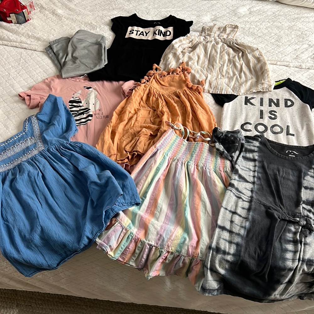 Size 5 lot of girl’s clothing, Art Class, Billabong, Old Navy